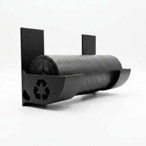 Suporte Para Rolo De Saco De Lixo Dispenser Organizador
